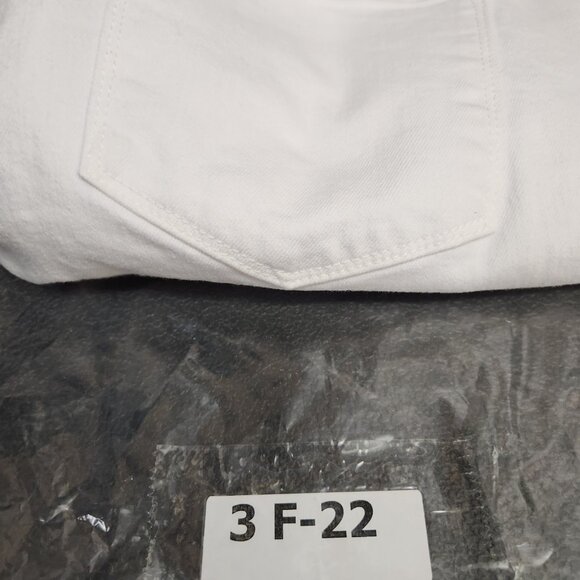 Frame Le Garcon Jeans Size 28 White Cropped Summer Coastal Casual - Picture 14 of 14